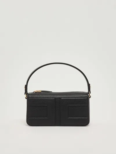 Elisabetta Franchi Poliuretano Clutch In Black