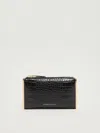 Elisabetta Franchi Poliuretano Clutch In Black