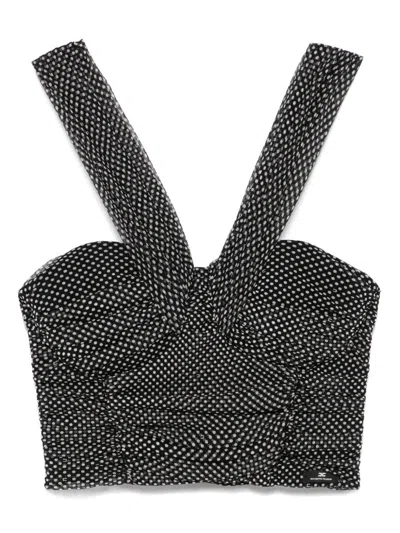 ELISABETTA FRANCHI ELISABETTA FRANCHI POLKA-DOT TOP