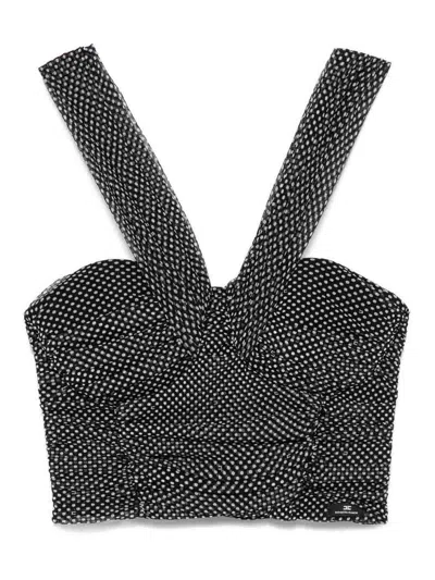 Elisabetta Franchi Top - Negro In Black