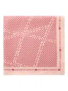 Elisabetta Franchi Polka-dot Twill Scarf In Red