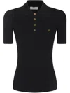 Elisabetta Franchi T-shirts And Polos In Black