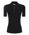 Elisabetta Franchi T-shirts And Polos In Black