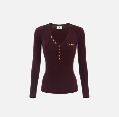 ELISABETTA FRANCHI ELISABETTA FRANCHI POLYAMIDE SWEATER