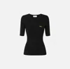 Elisabetta Franchi Ribbed Chain-embellished Top