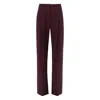 Elisabetta Franchi Trousers With Front Pleats And Belt Loops