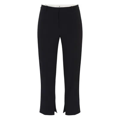 Elisabetta Franchi Polyester Pants In Black