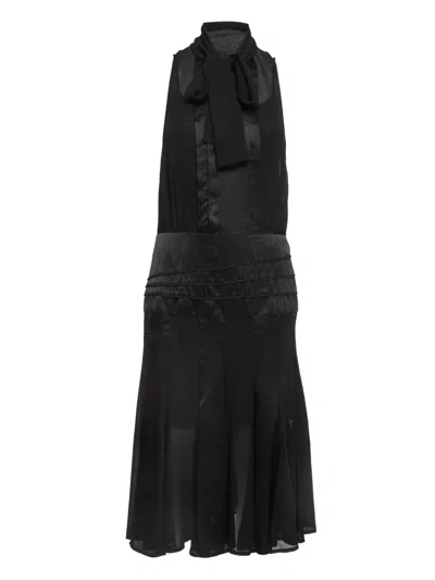 Pre-owned Elisabetta Franchi  Halterneck Midi Dress
