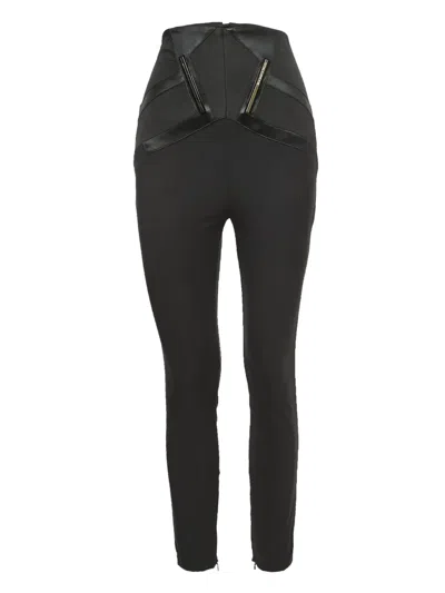 Pre-owned Elisabetta Franchi  High-waisted Panelled Trousers