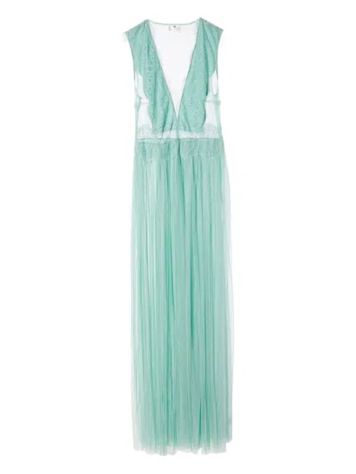 Pre-owned Elisabetta Franchi  Lace-detail Dress