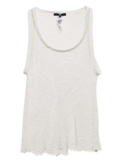 Pre-owned Elisabetta Franchi  Net Tank Top