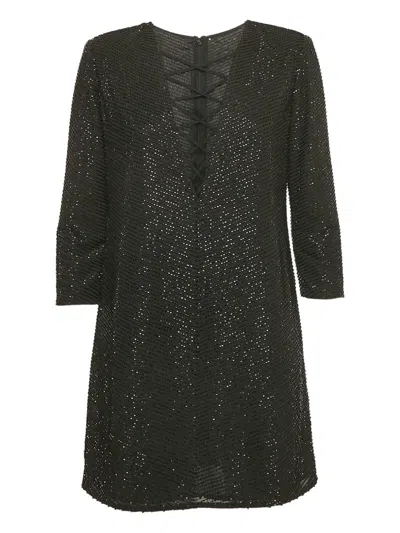 Pre-owned Elisabetta Franchi  Sequined Mini Dress