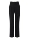 Elisabetta Franchi Jersey Trousers Crêpe Trousers In Black