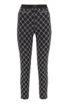 Elisabetta Franchi Printed Crêpe Trousers