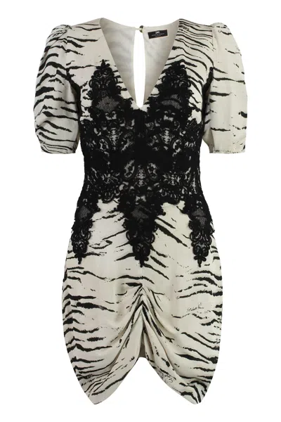 ELISABETTA FRANCHI PRINTED DRESS