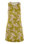 Elisabetta Franchi Printed Duchesse And Tulle Dress
