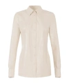 Elisabetta Franchi Printed Shirt In White