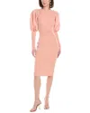 Elisabetta Franchi Puff Sleeve Sweaterdress