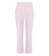 Elisabetta Franchi Quarzo Cropped Trouser In Pink