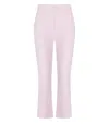 Elisabetta Franchi Quarzo Cropped Trouser In Pink