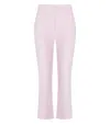 Elisabetta Franchi Tailored Trousers With Back And Side Pockets In Pink