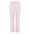 Elisabetta Franchi Tailored Trousers With Back And Side Pockets In Pink