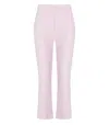 Elisabetta Franchi Quarzo Cropped Trouser In Pink