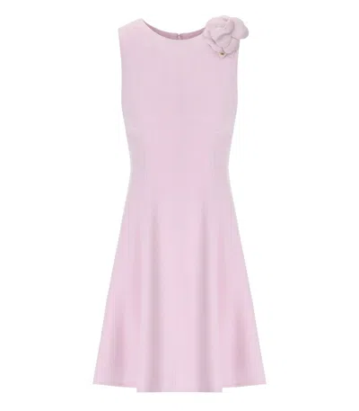 ELISABETTA FRANCHI ELISABETTA FRANCHI QUARZO DRESS WITH BROOCH