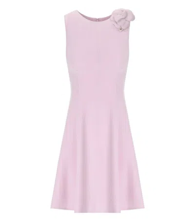 ELISABETTA FRANCHI ELISABETTA FRANCHI QUARZO DRESS WITH BROOCH