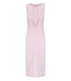 Elisabetta Franchi Quarzo Midi Dress In Pink