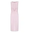 Elisabetta Franchi Quarzo Midi Dress In Pink