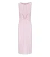 Elisabetta Franchi Quarzo Midi Dress In Pink