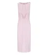 Elisabetta Franchi Quarzo Midi Dress In Pink
