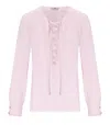Elisabetta Franchi Quarzo Shirt With Laces