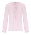 Elisabetta Franchi Quarzo Shirt With Laces