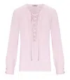 Elisabetta Franchi Quarzo Shirt With Laces