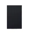 Elisabetta Franchi Rectangular Fringed Scarf With Iconic Logo Pattern In Black