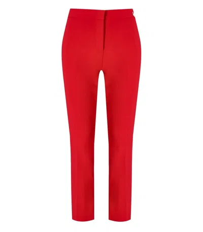 ELISABETTA FRANCHI ELISABETTA FRANCHI RED PASSION TROUSERS