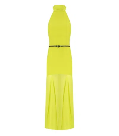 ELISABETTA FRANCHI ELISABETTA FRANCHI RED CARPET CEDAR DRESS