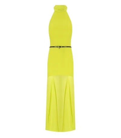 ELISABETTA FRANCHI RED CARPET CEDAR DRESS