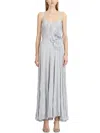 Elisabetta Franchi Maxi Dress With Sweetheart Neckline