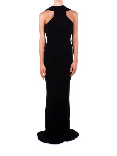 Elisabetta-franchi-red-carpet Elisabetta Franchi Red Carpet Dresses Black In Nero Neri E Grigi