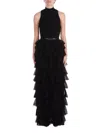 Elisabetta-franchi-red-carpet Elisabetta Franchi Red Carpet Dresses Black In Nero Neri E Grigi