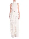 Elisabetta-franchi-red-carpet Elisabetta Franchi Red Carpet Dresses In Burro Bianco