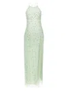 Elisabetta Franchi Embellished Halter Neckline Floor-length Dress