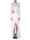 Elisabetta-franchi-red-carpet Elisabetta Franchi Red Carpet Dresses Ivory In Avorio Bianco