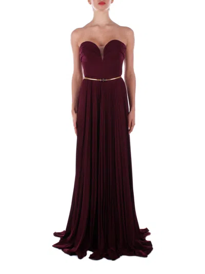 Elisabetta-franchi-red-carpet Elisabetta Franchi Red Carpet Dresses In Rosso Nero Rosso