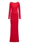 Elisabetta Franchi Red Carpet Jersey Dress