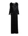 Elisabetta Franchi Long Dresses In Black