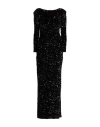 Elisabetta Franchi Red Carpet Woman Maxi Dress Black Size 6 Polyester